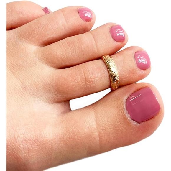 Gold Fill Adjustable Toe Ring for Women | Made in USA - Picture 1 of 5